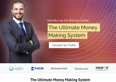 Bitcoin Casher – HYIP Template : ID – 03