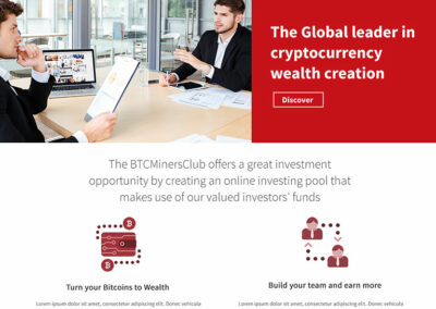 BTC Miners – HYIP Template : ID – 05