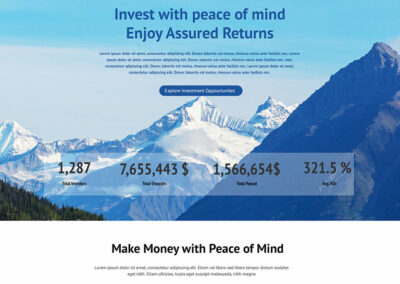Serenity Invest – HYIP Template : ID – 18