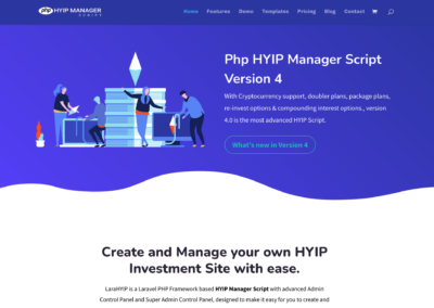 PHP HYIP Manager Script