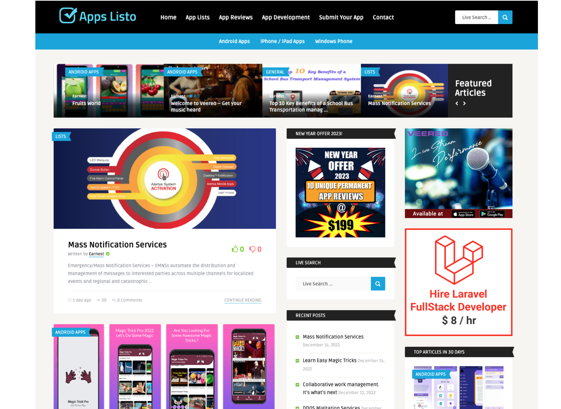 Gegosoft Portfolio Wordpress Website for Magazine