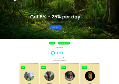 Jungle – HYIP Template
