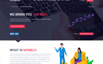Monela Invest – HYIP Template : ID – 22