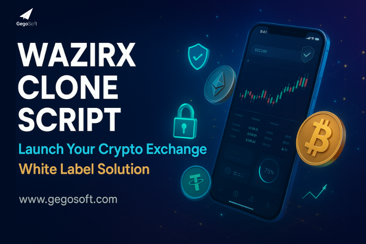 WazirX Clone Script Launch Your Cryptocurrency Exchange Platform_gegosoft