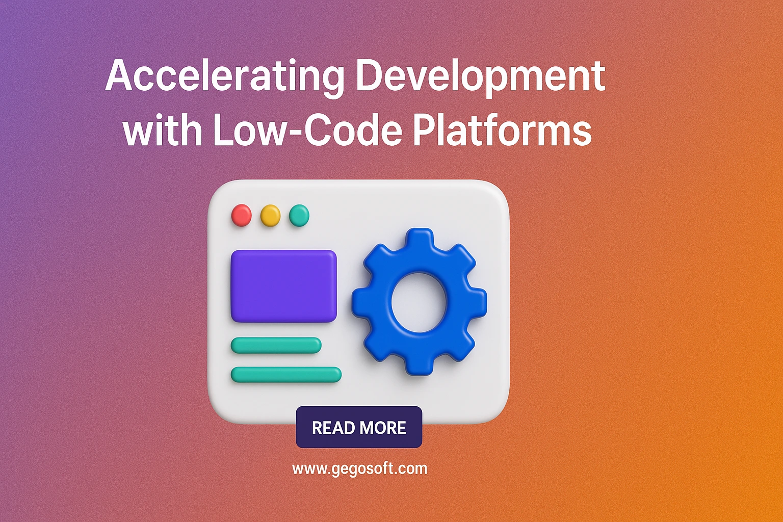 Low-code development platforms