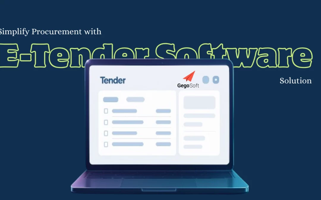 Simplifying Procurement with E-Tender Software Solutions
